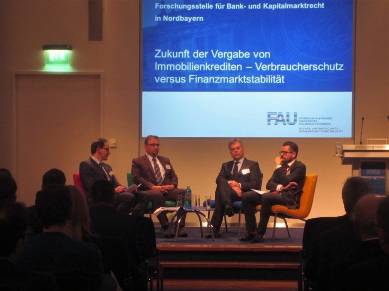 Zukunft der Vergabe von Immobilienkrediten – Verbraucherschutz versus Finanzmarktstabilität